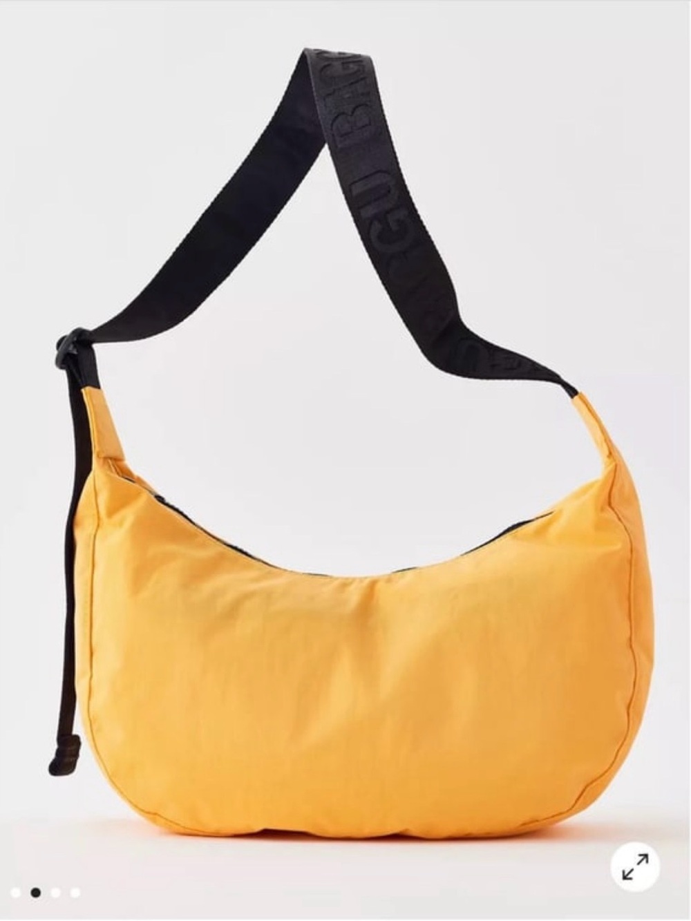 Baggu Small Nylon Crescent Bag - Mango NWT. Never been opened